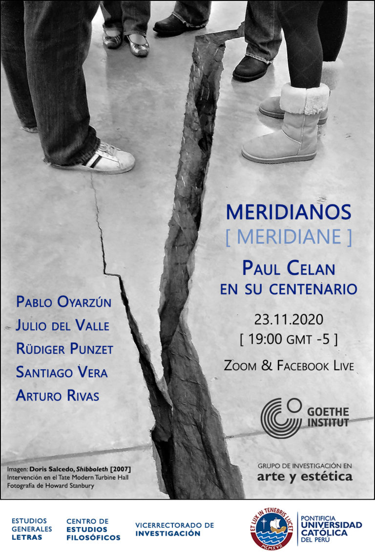 Meridianos (Meridiane). Paul Celan en su centenario