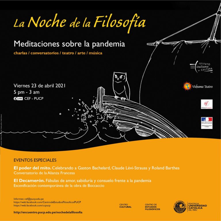 La Noche de la Filosofía. Meditaciones sobre la pandemia